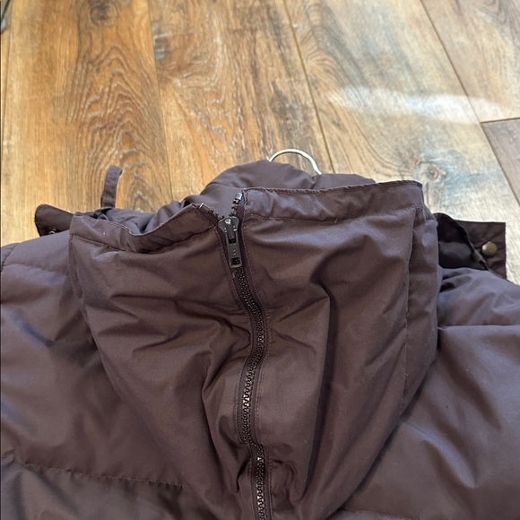 Vintage Puffer Down Filled Coat J GALLERY DOWN purple L - Picture 11 of 12